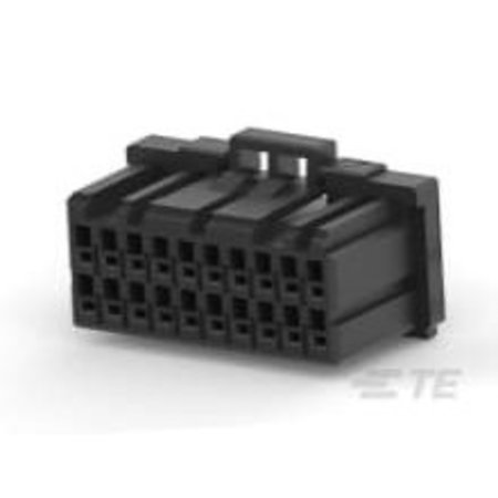 TE CONNECTIVITY DYNAMIC 1100D REC HSG 20P X BLACK 33% GF 1-2333149-0